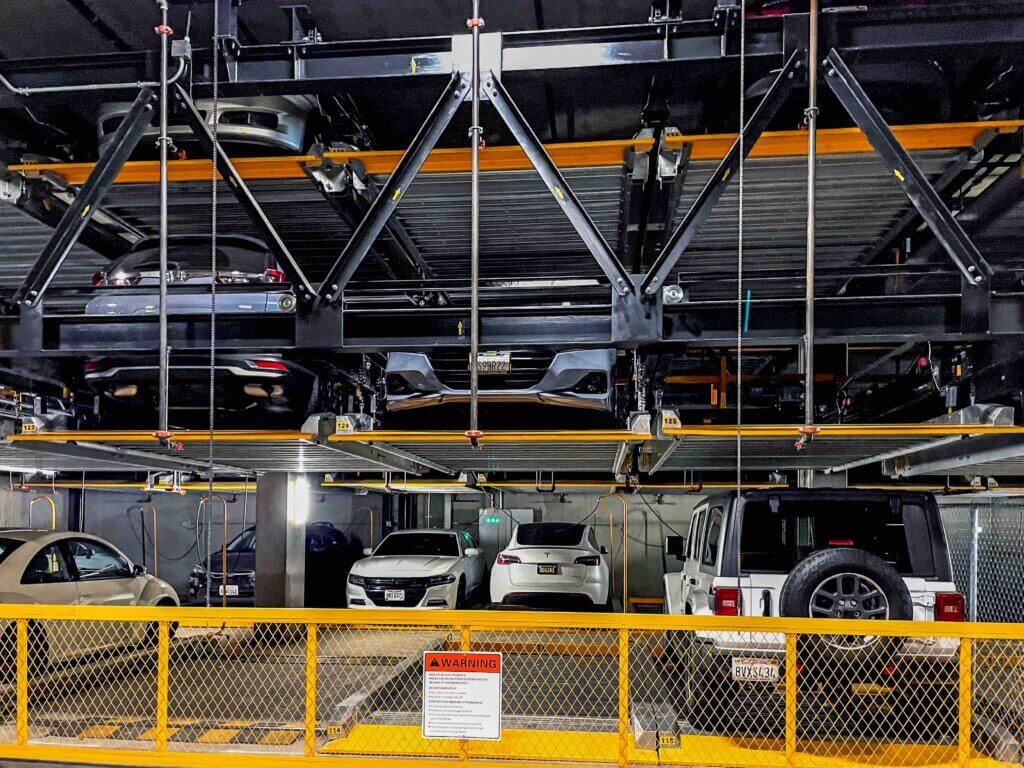 bãi đỗ xe thông minh